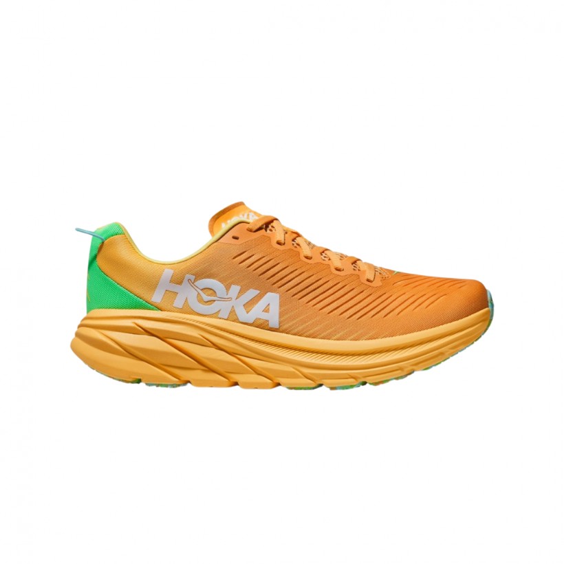 Scarpe Hoka Rincon 3 Arancione Verde