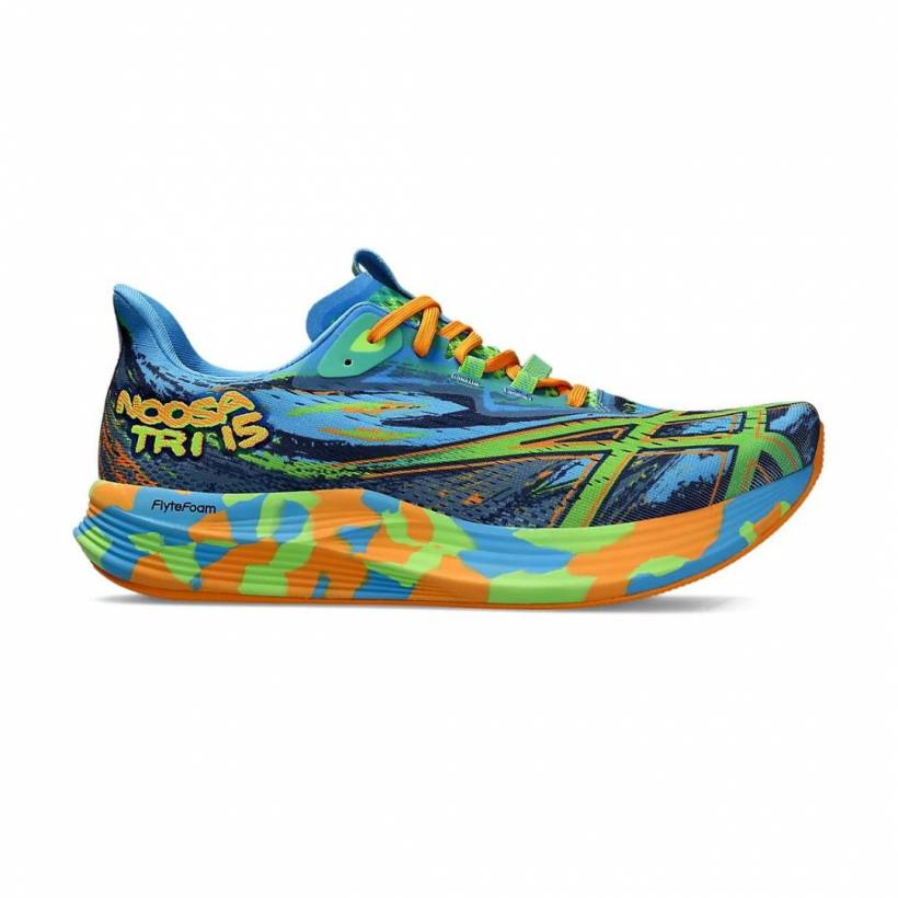 Baskets Asics Noosa Tri 15 Bleu Vert SS24