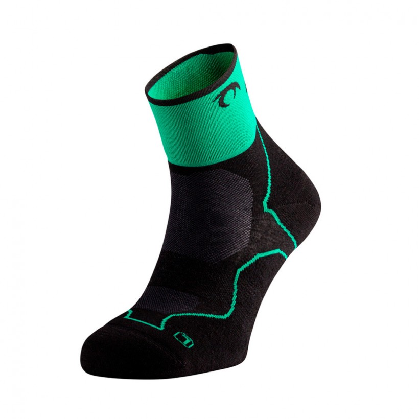 Chaussettes Lurbel Défi Three Noir Vert