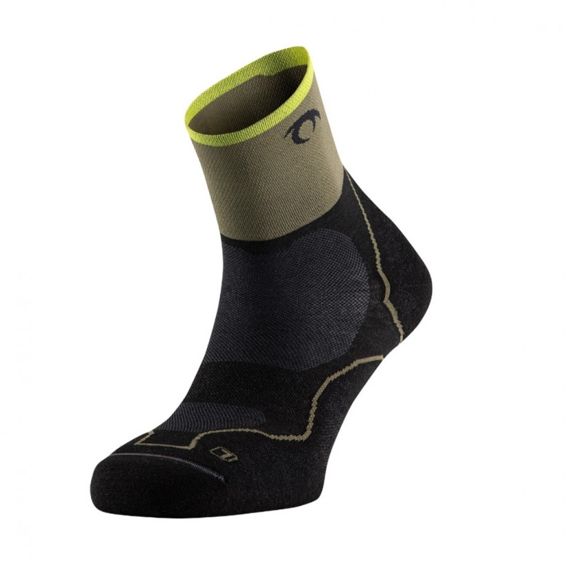 Chaussettes Lurbel Défi Four Vert Noir