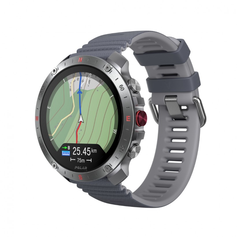 Orologio Polar Grit X2 Pro grigio