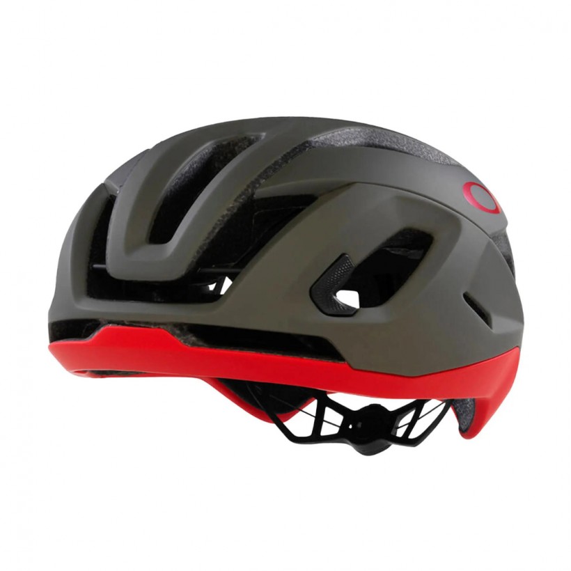 Capacete Oakley ARO5 Race Mips Preto Vermelho