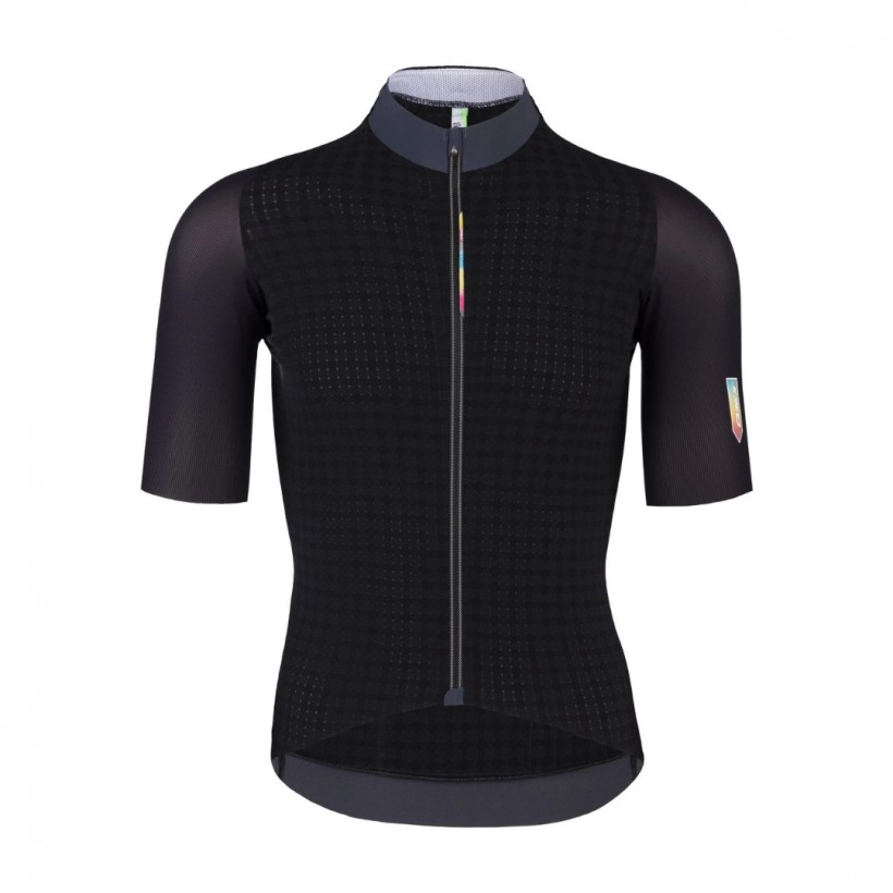 Maillot Q36.5 à Manches Courtes Dottore Clima Noir