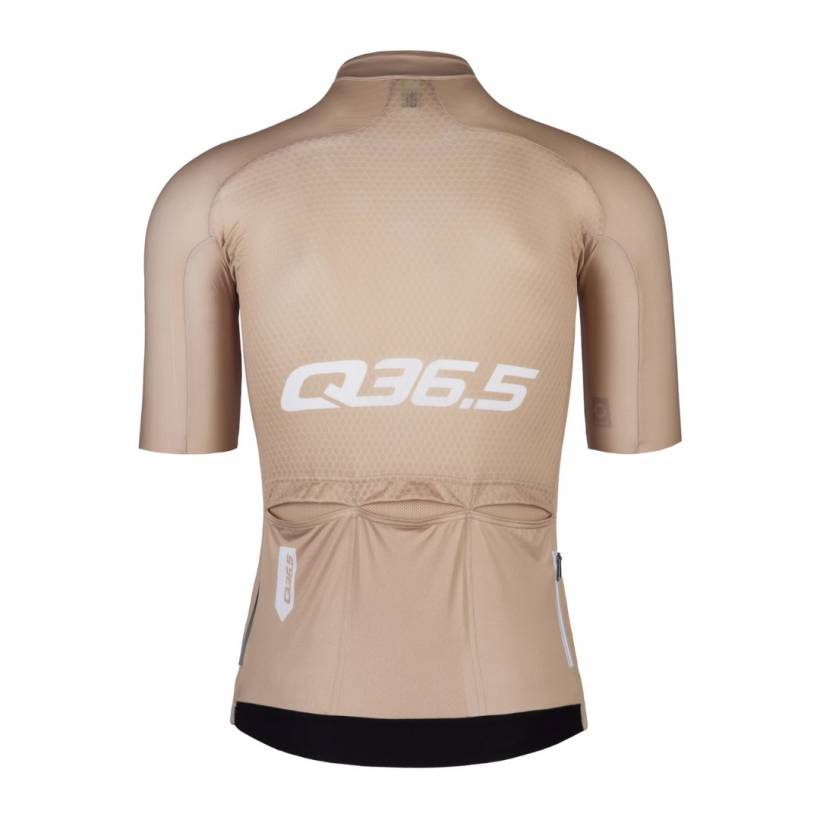 Q36.5 Gregarius Pro Signature Kurzarmtrikot Beige