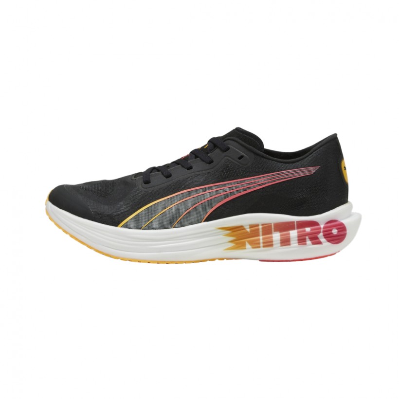 Chaussures Puma Deviate NITRO Elite 2 Forever Faster Noir Rouge SS24