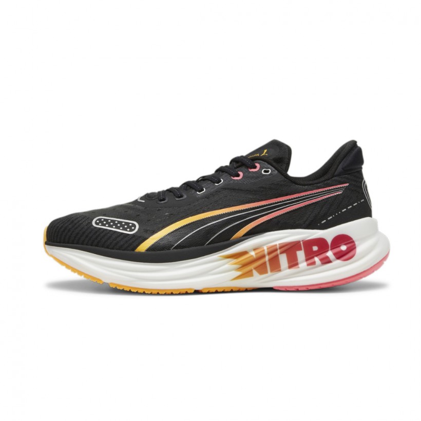 Scarpe da ginnastica Puma Ingrandisci NITRO 2 Forever Faster Tech Giallo Nero SS24