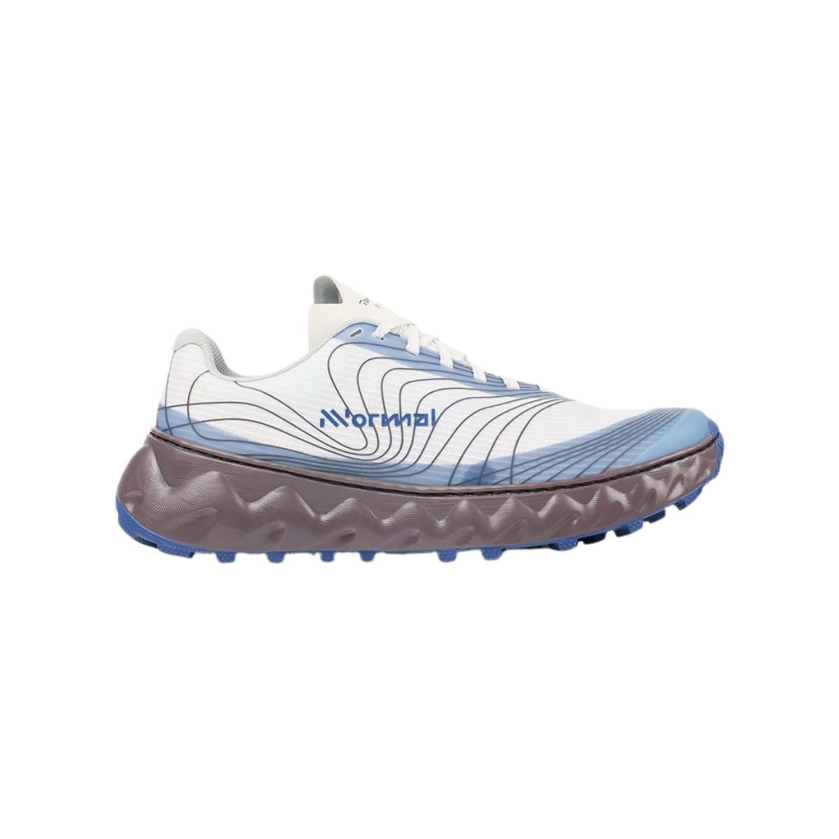 Nnormal Tomir 2.0 Weiße Blaue Sneaker SS24, Größe EU 47 1/3