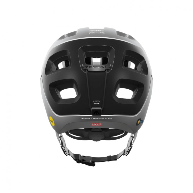 Casco POC Tectal Race MIPS Gris Blanco: Protección y Confort para el ...