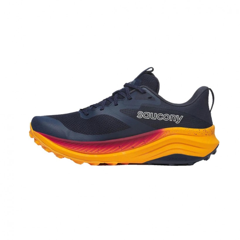 Zapatillas Saucony Xodus Ultra 3 Azul Naranja. Pagos Fraccionados