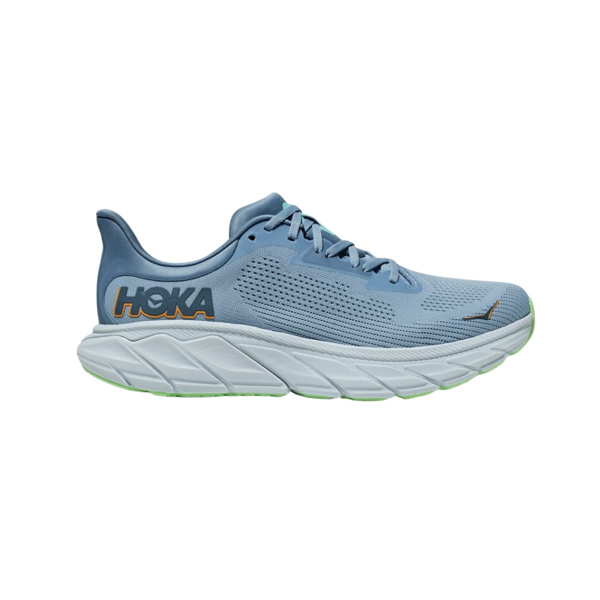 Hoka Arahi 7 Blau Weiß SS24 Schuhe, Größe EU 42