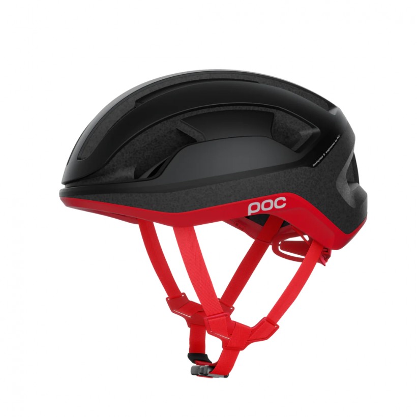 POC Omne Lite Helm Mattschwarz Rot