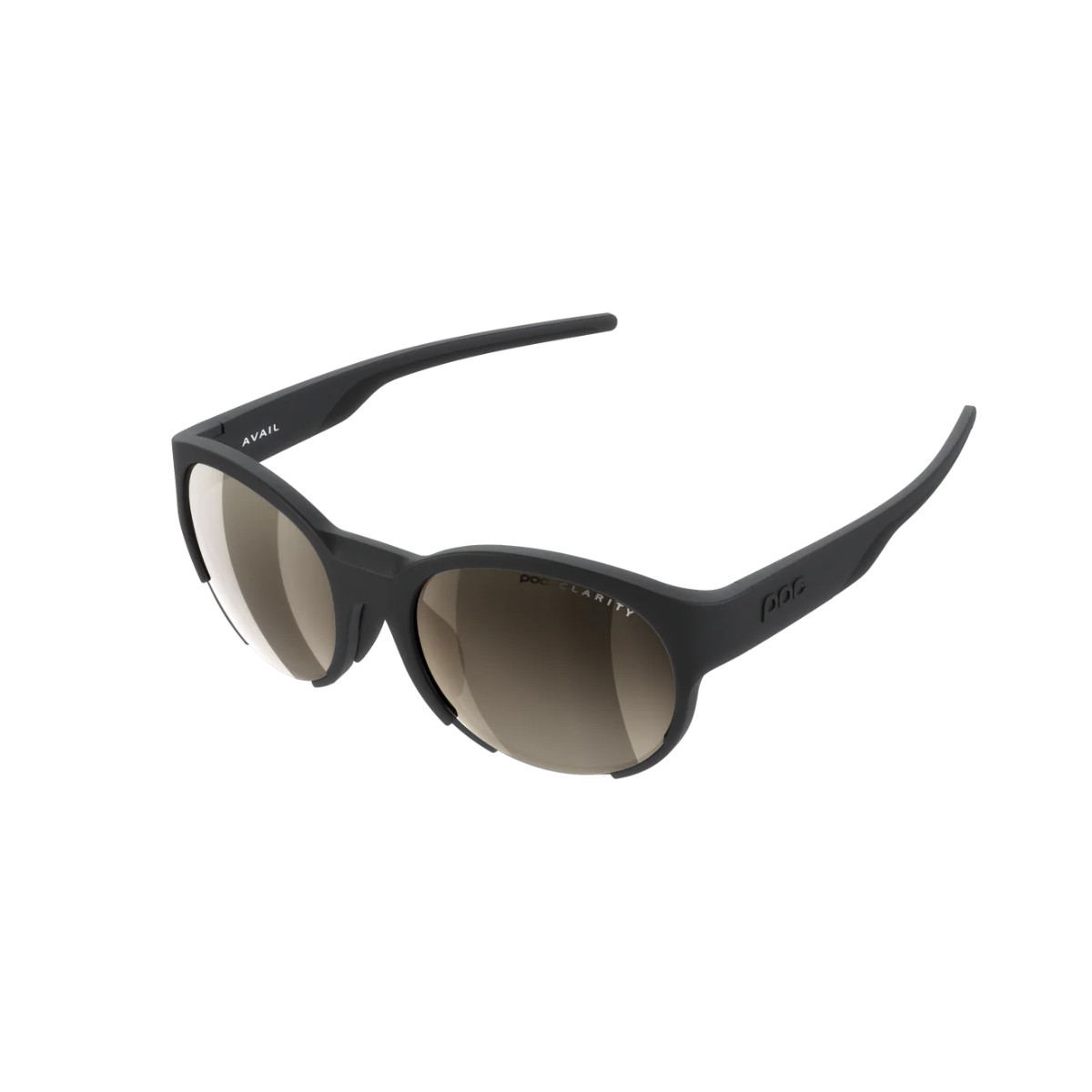 POC Avail Schwarze Brille mit Braunen Gläsern