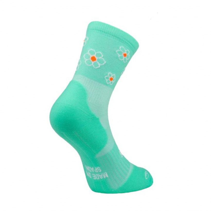 Sporcks Marguerite Green Grüne Socke