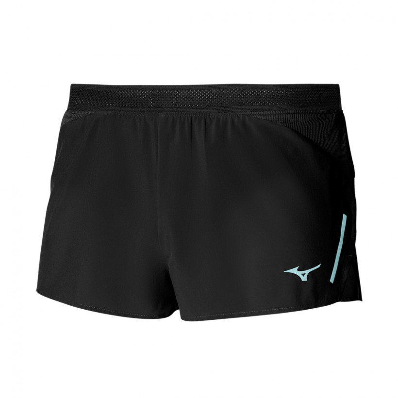 Mizuno Aero Split 1.5 Black Shorts