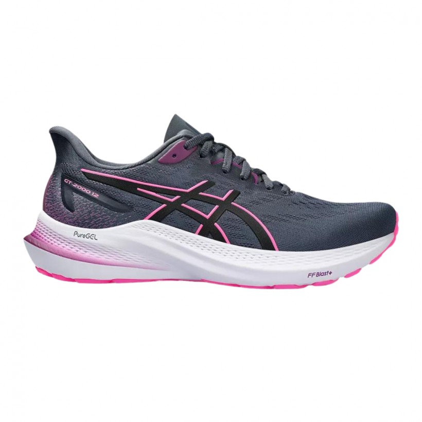 Asics GT-2000 12 Grey Pink SS24 Women's Shoes