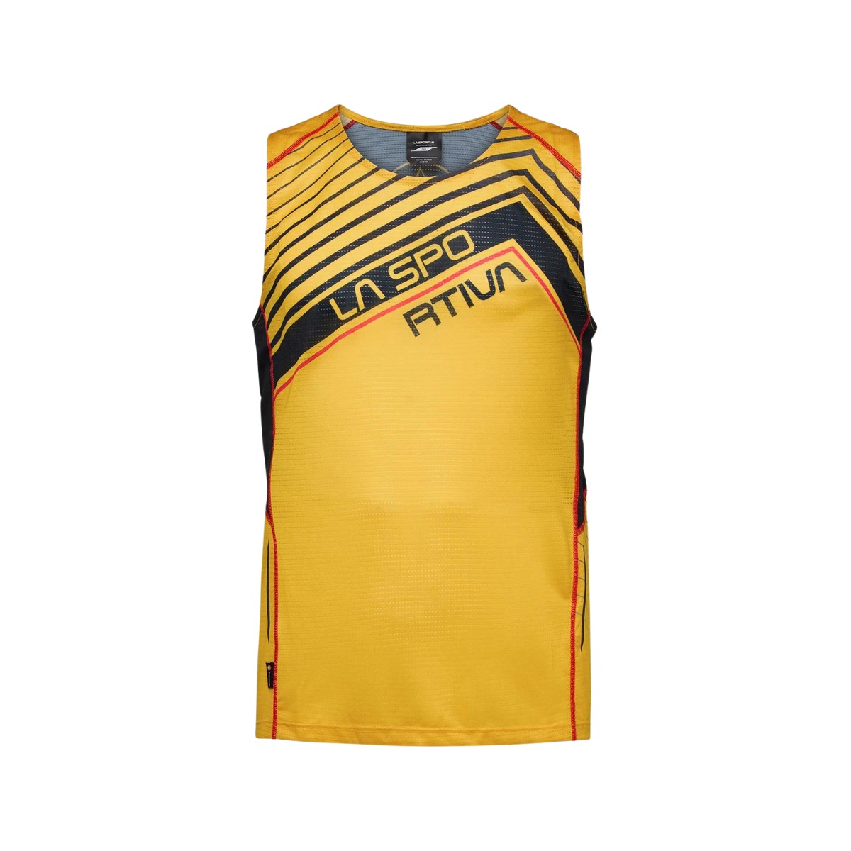 T-Shirt La Sportiva Tank M Ärmelloses Gelb Schwarz, Größe L