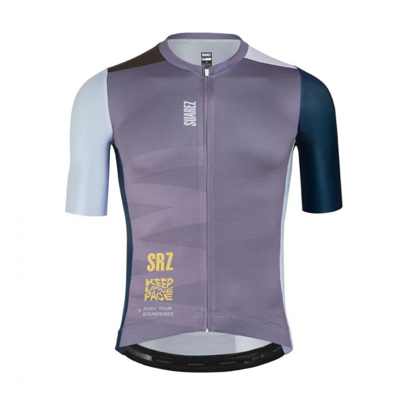 Maglia SUAREZ Lock 2.3 manica corta viola blu