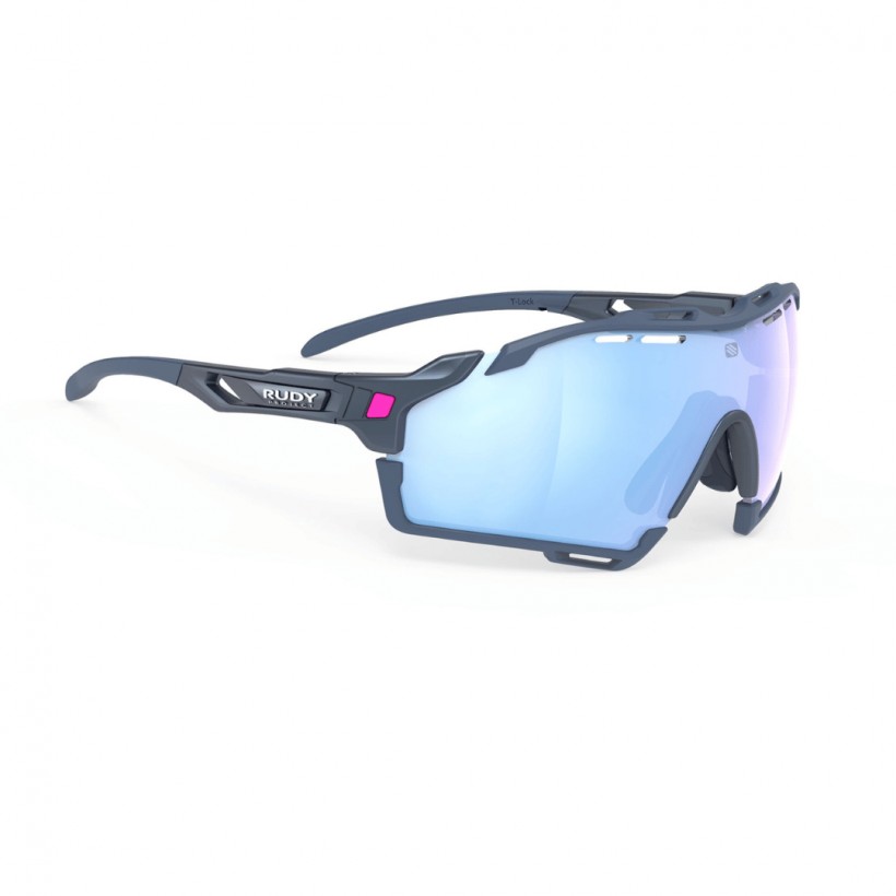 Rudy Project Cutline Cosmic Blue Multilaser Ice Glasses