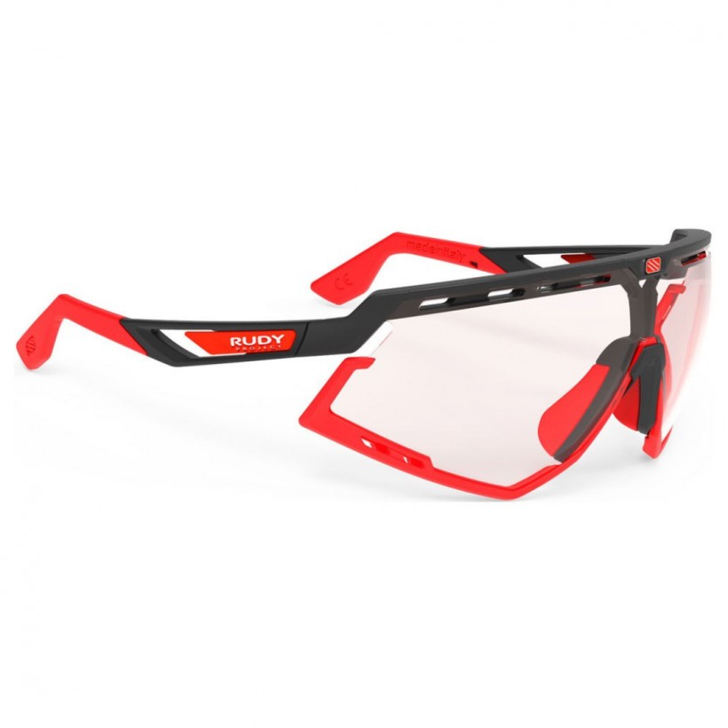 Rudy Project Defender Glasses Matte Black - Fluo Red Impactx™ Photochromic 2Red