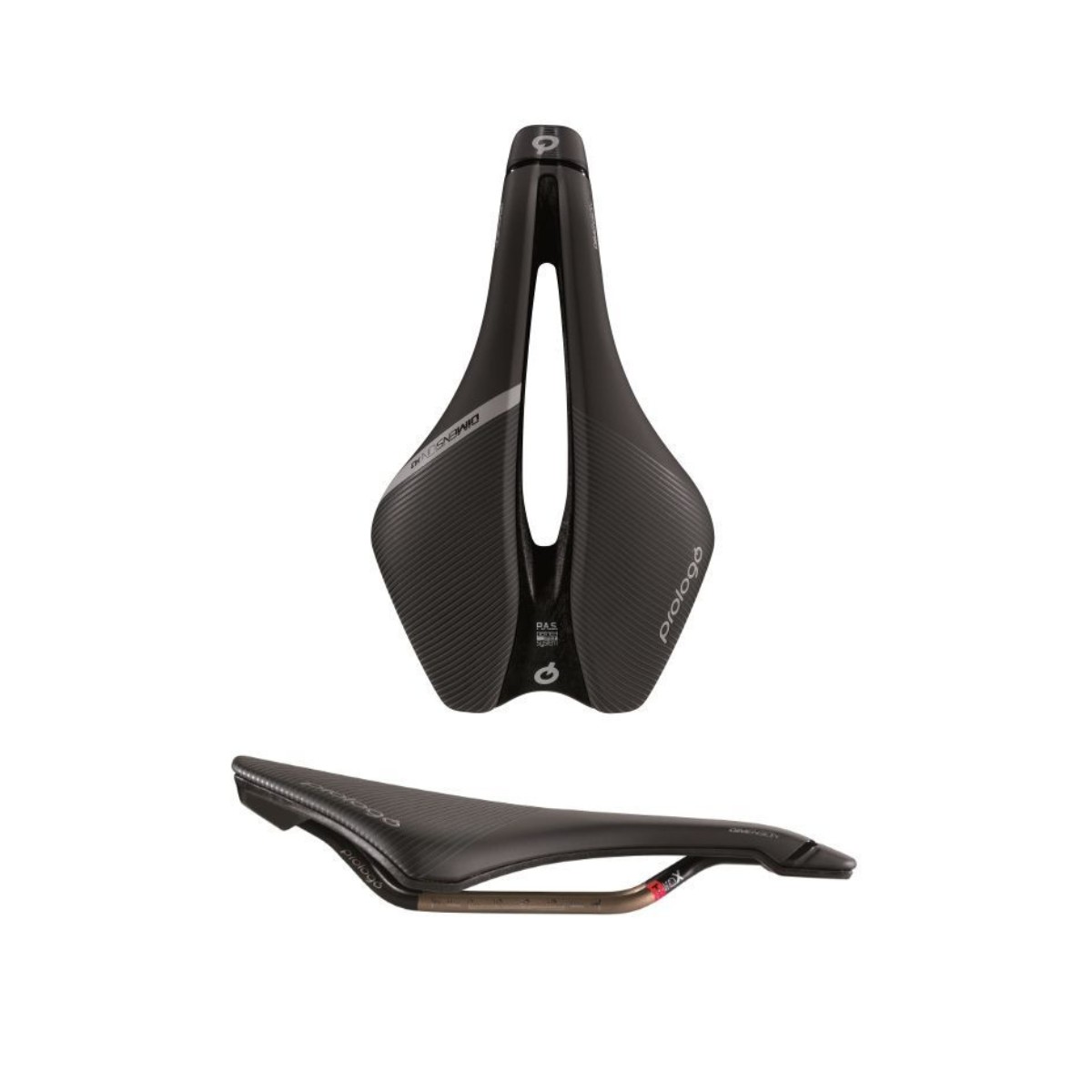 Buy the Prologo Dimension Tirox 143 Matte Black Saddle | Maximum Comfort