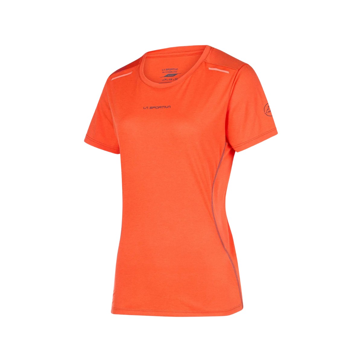 La Sportiva Tracer Kurzarm-T-Shirt für Damen in Orange, Größe XS.