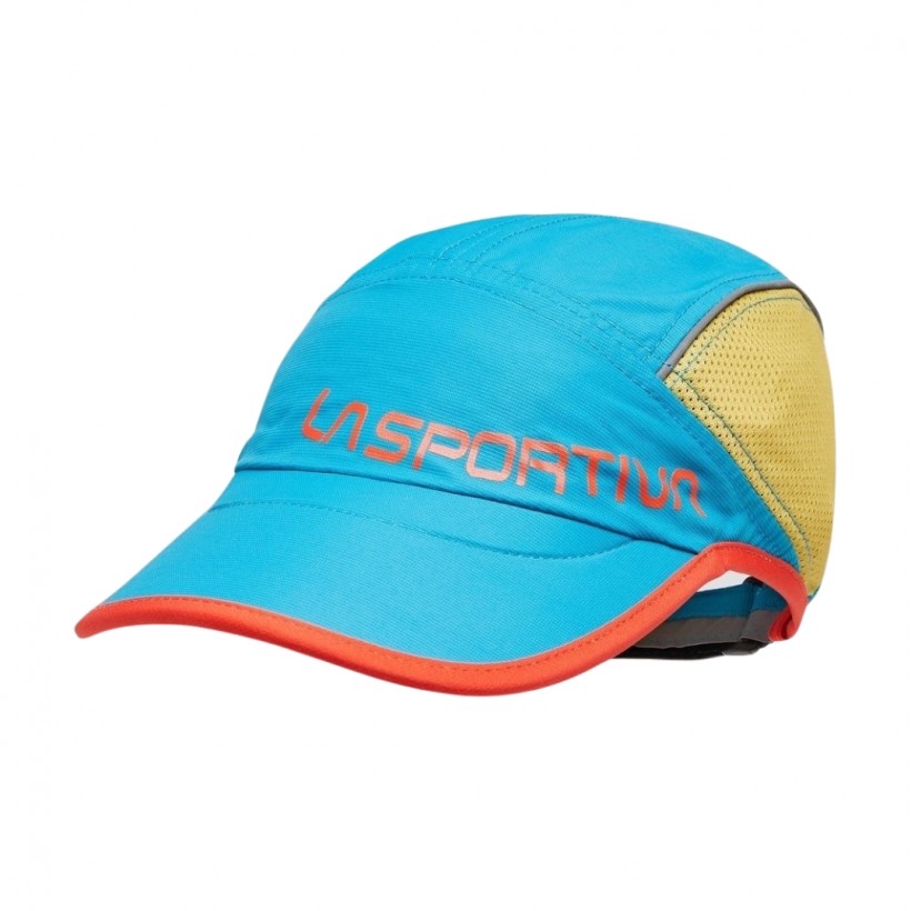 La Sportiva Shield Cap Blue Yellow