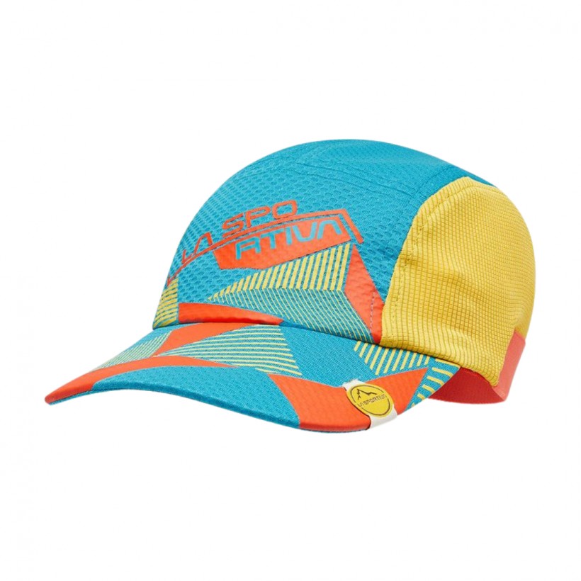 La Sportiva Stream Blue Yellow Cap