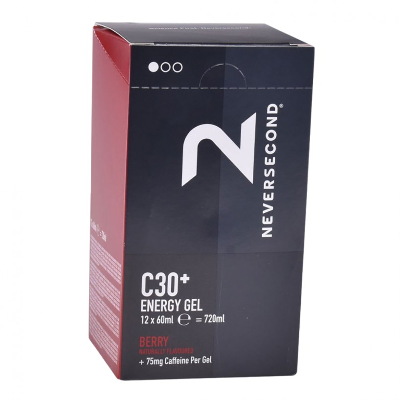 Neversecond Energy Gel Red Fruits 60 ml | 12 units