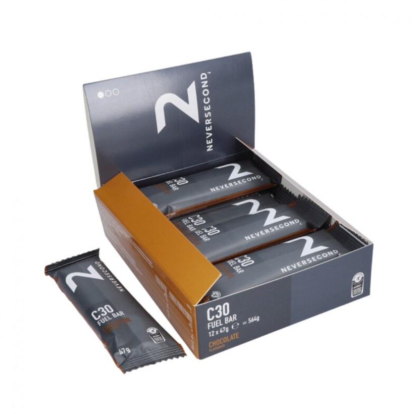 Barre énergétique Neversecond Energy Gel C30 Chocolat | 47g