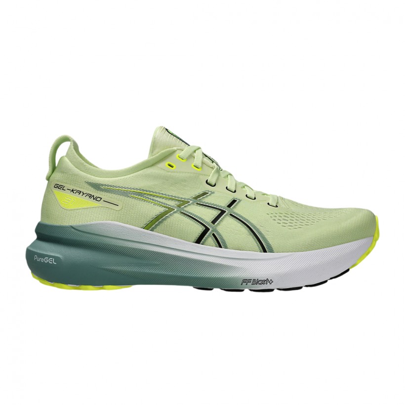 Asics Gel-Kayano 31 Grün Weiß AW24 Schuhe