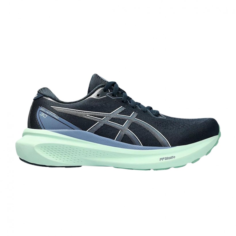 Asics Gel-Kayano 30 Navy Blue Lime SS24 Women's Running Shoes