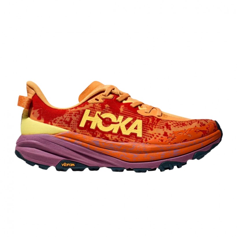 Hoka Speedgoat 6 Orange Yellow AW24 Women's Shoes