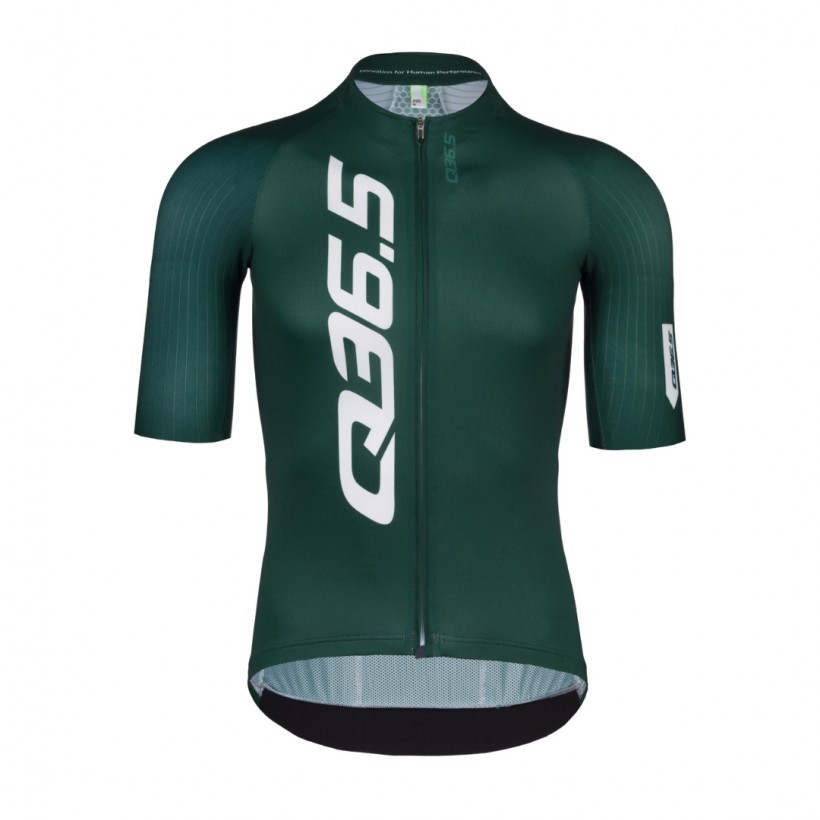 Maglia a maniche corte Q36.5 Gregarius Pro Signature verde scuro