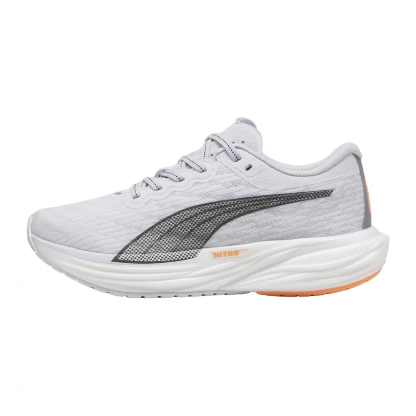 Puma Deviate Nitro 2 White Orange SS24 Women's Shoes