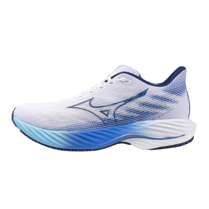 Mizuno Wave Rider 28 Blue White AW24 Shoes