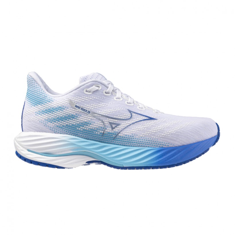 Mizuno Wave Rider 28 Blue White AW24 Women's Shoes