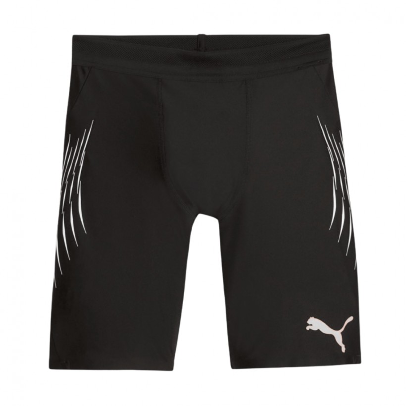 Puma Run Elite Reflective Short Tights Black