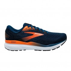 Brooks Ghost 16 Navy Blue Orange AW24 Shoes