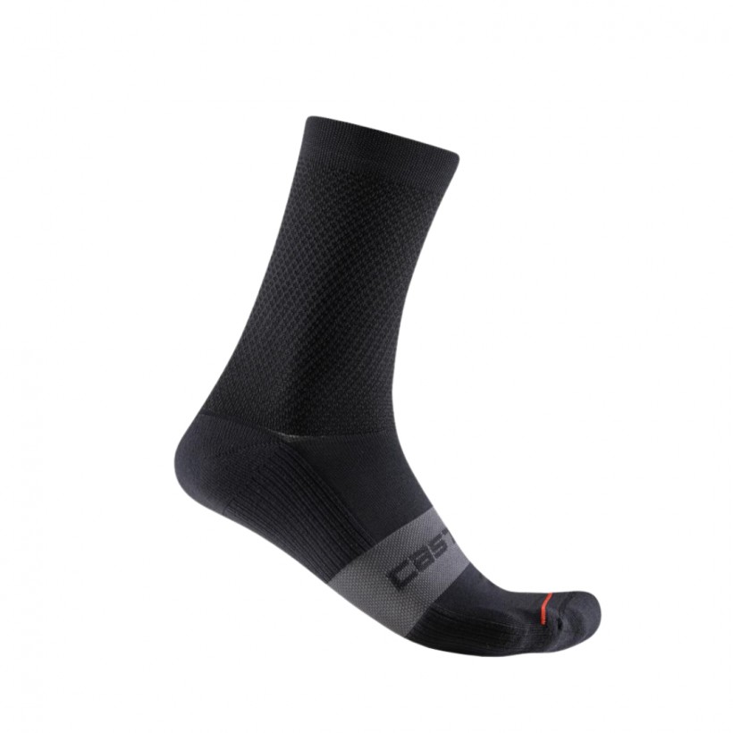 Castelli Espresso 15 Socken Schwarz