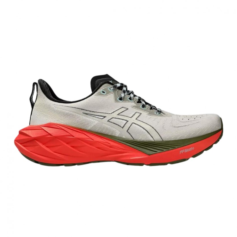 Buty Asics Novablast 4 TR Beżowo-Czerwone 