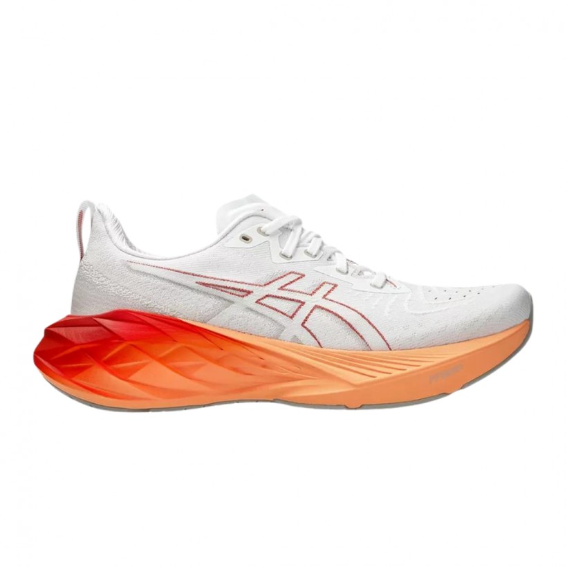 Asics Novablast 4 Weiß Orange  Schuhe