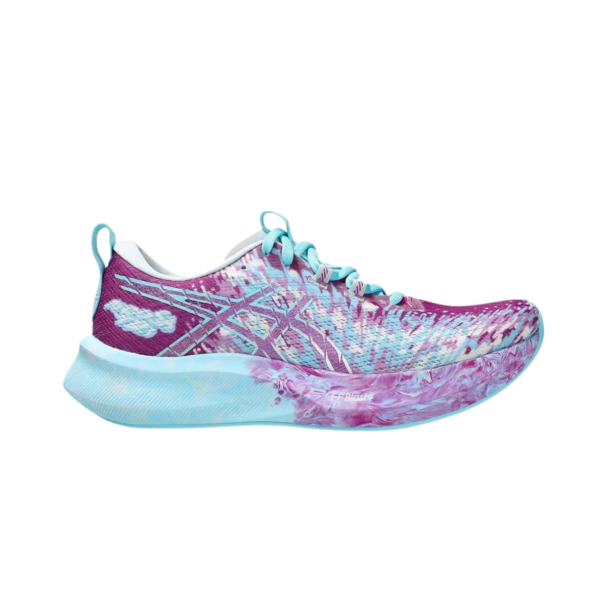 Asics Noosa Tri 16 Blau Lila AW24 Damen Laufschuhe, Größe 40,5 - EUR