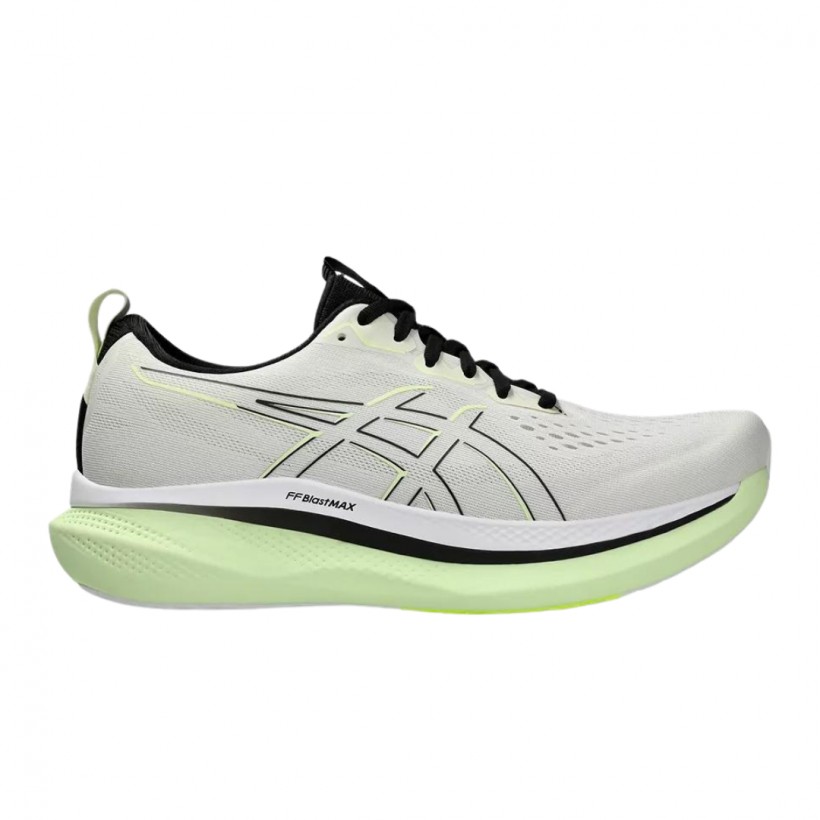 Asics Glideride Max Shoes Beige Green AW24