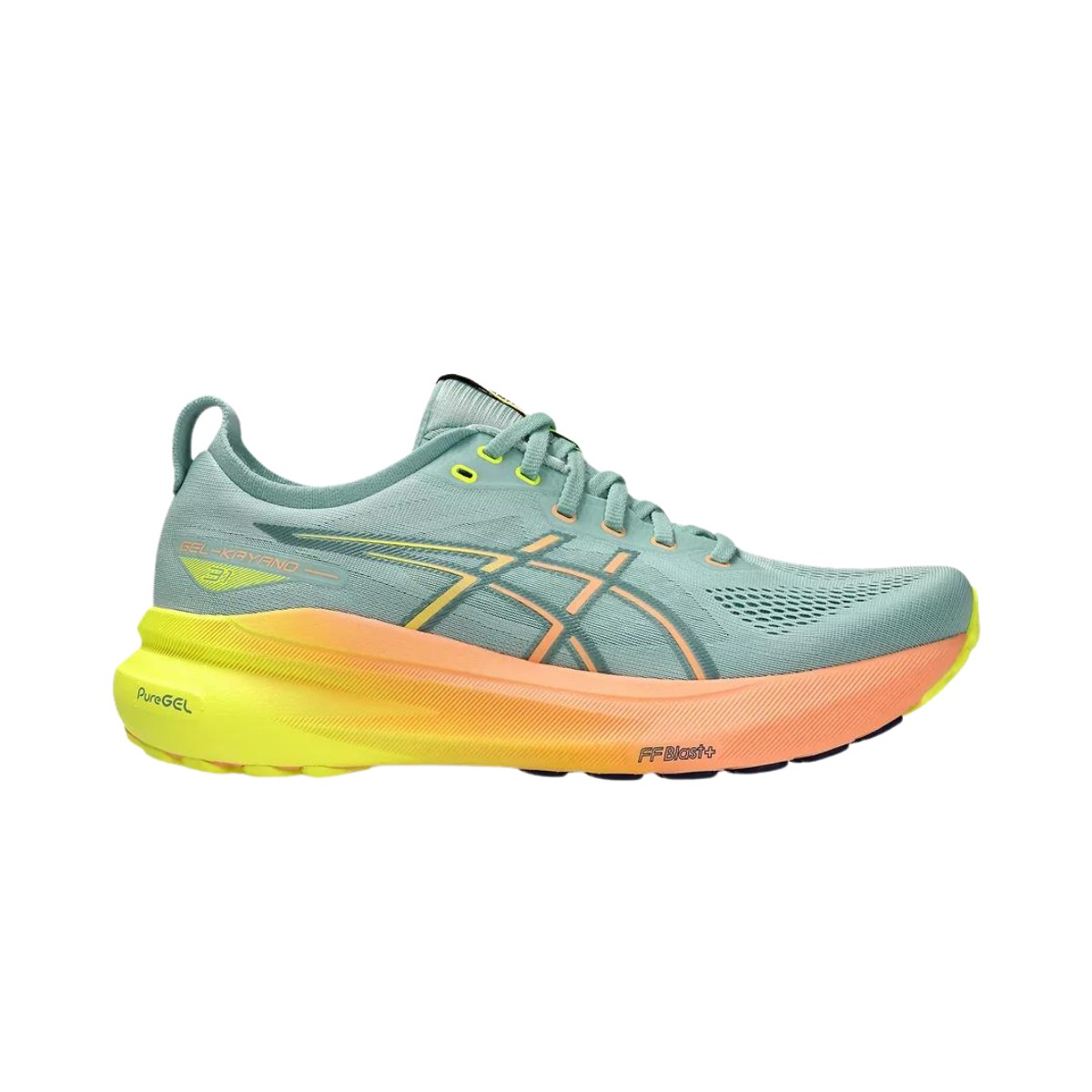 Zapatillas Asics Gel-Kayano 31 Paris Verde Naranja AW24