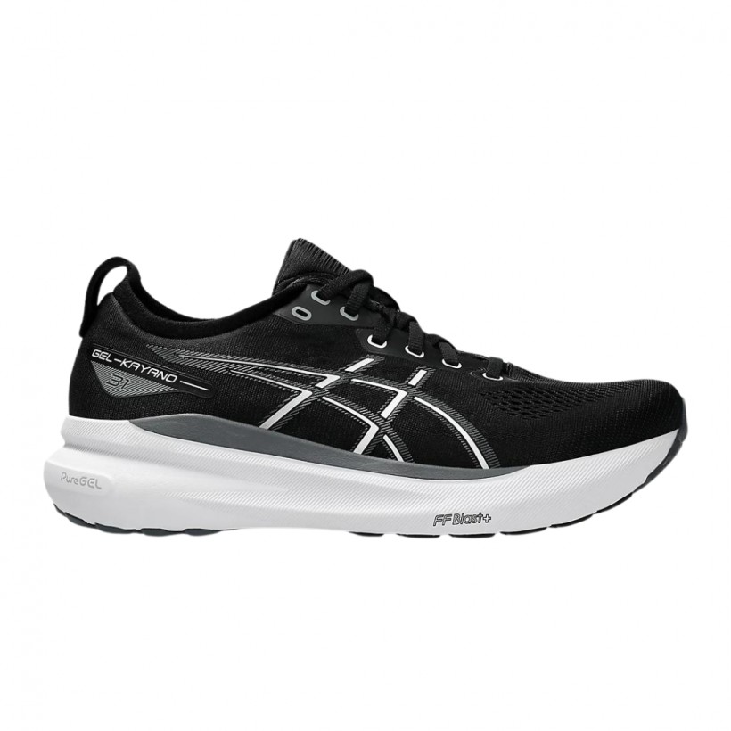 Asics Gel-Kayano 31 Black White AW24 Running Shoes