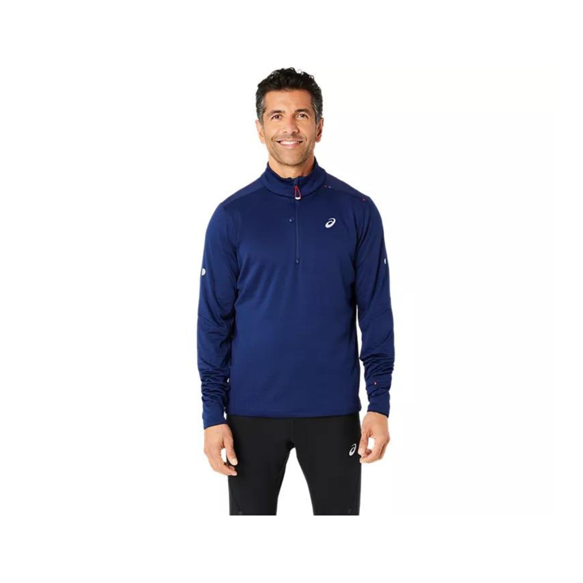 Asics Road Winter 1/2 Zip Midlayer Marineblau, Größe L