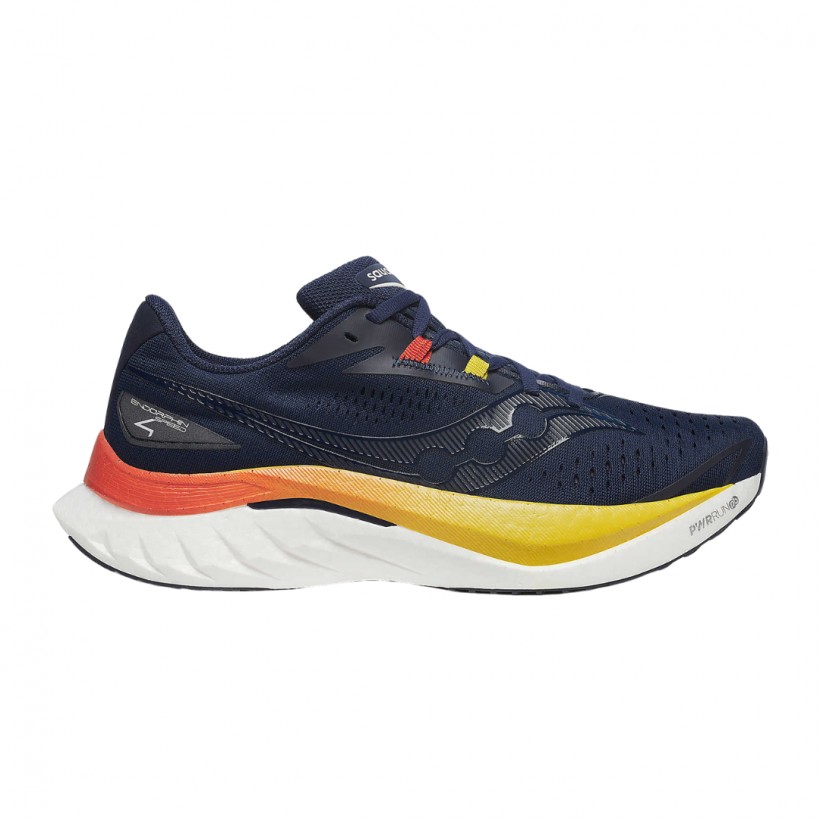 Saucony Endorphin Speed 4 Navy Blue Yellow AW24 Shoes