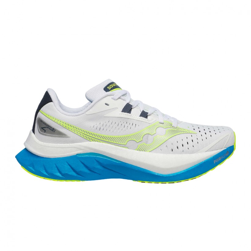 Baskets Femme Saucony Endorphin Speed 4 Blanc Bleu