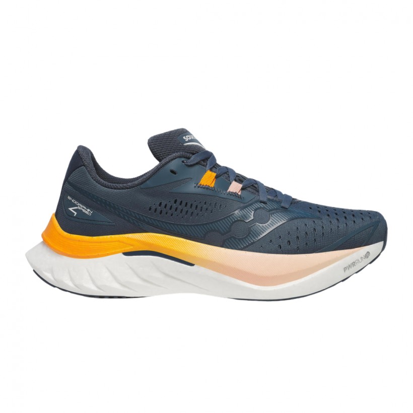 Saucony Endorphin Speed 4 Marineblau Orange  Damenschuhe