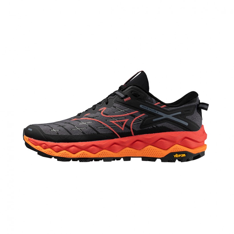 Mizuno Wave Mujin 10 Black Orange SS24 Sneakers